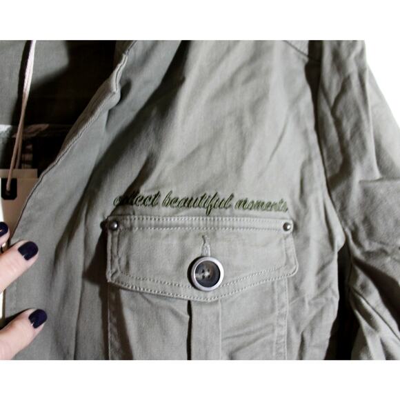 Good Hart by Matilda Jane Green Austin Cargo Jacket sz XL NEW - Picture 3 of 5